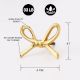 Decorative Gold Bow Hooks Wall Mounted Coat Hook