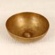Elegant Brown Traditional Brass Holy Bowl from South India