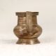 Handmade Vintage Brass Pot with Spout from South India