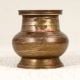 Sturdy Vintage Brass Pot with Spout for Home Decoration