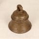 Antique Brown Handmade Temple Bell Made of Bell Metal