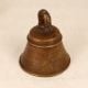 Brown Traditional Bell for Hanging Made of Bell Metal