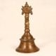 Holy Bell Metal Prayer Bell in Brown Finish for Prayer Room
