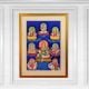 Vintage Paper Print of Goddess Laxmi in 8 Poses for Prayer Room