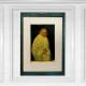 Paper Print of Mahatma Gandhi in Wooden Frame for Decor