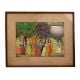 Used Lord Krishna Paper Painting in Himalayan Art for Decor
