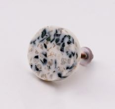 Terrazzo Marble Round Cabinet Knobs