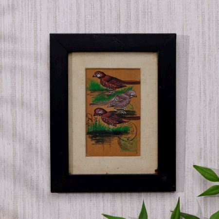 Water Colour Paper Painting of Post Card for Decoration