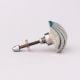 Sea Green Cream Sea Shell Dresser Knob
