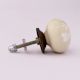 White Heart Ceramic Cabinet Knob