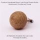 Handmade Brown Jute Round Drawer Knobs