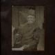 Vintage Photograph of Old Man in Wooden Frame for Collection