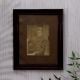 Vintage Photograph of Old Man in Wooden Frame for Collection