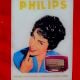 Vintage Paper Advertisement of Phillips in Wooden Frame
