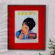 Vintage Paper Advertisement of Phillips in Wooden Frame