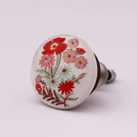 Mixed Toto Gold Flower Flat Knob