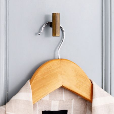 Modern Antique Hexa Gilli Iron Wall Hooks-3 Pieces