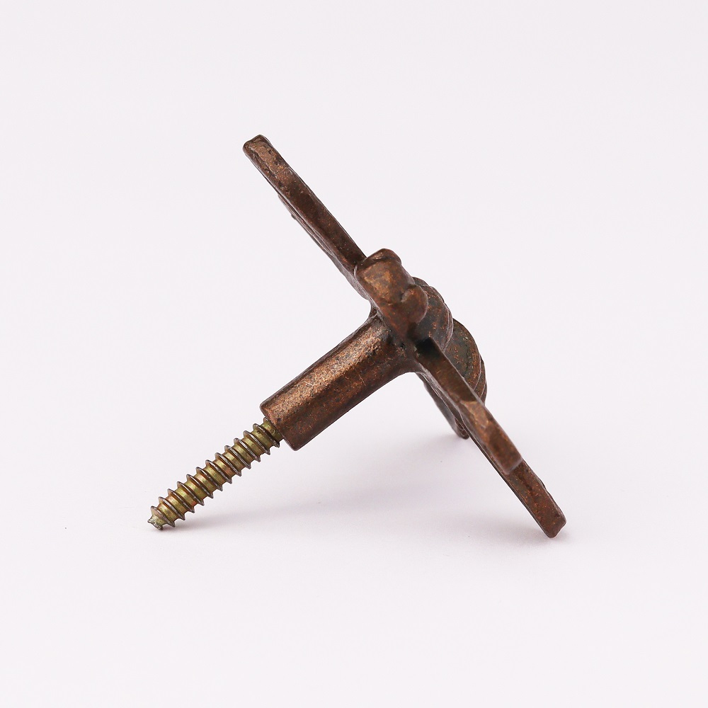 Modern Handmade Antique Honey Bee Iron Wall Hooks-3 Pieces