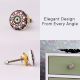 Multicolor Star Ceramic Flat Dresser Knob Online