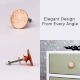 Copper Round Hammer Flat Cabinet Knobs