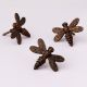 Modern Handmade Antique Honey Bee Iron Wall Hooks-3 Pieces