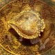 Designer Golden Aluminium Diwali Diya For Mandir Decoration