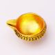 Golden Aluminium Oil Lamp Diya for Diwali Decoration