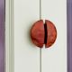 Handmade Modern Natural Wooden Door Small Handles Pack of 2 Pieces (3 Inch)