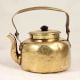 Brown Finish Used Kettle Made of Finest Brass for Decoration