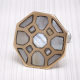 Octagon Shape Mother of Pearl Kitchen Cabinet Knobs