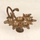 Handcrafted Finest Brass Aarti Oil Lamp for Hindu Rituals