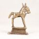 Indian Handmade Brass Horse Statue from West India