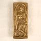 Vintage Handcrafted Brass Door Handle in South Indian Art