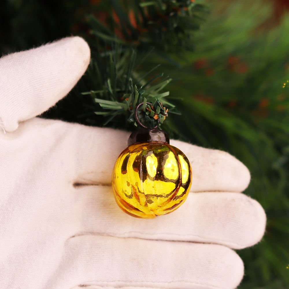 25 Pieces Golden Christmas Tree Decoration Ornaments