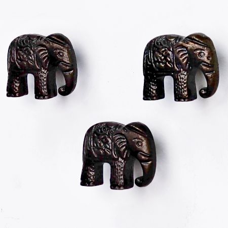 Decorative Antique Elephant Wall Hooks Pack of 3
