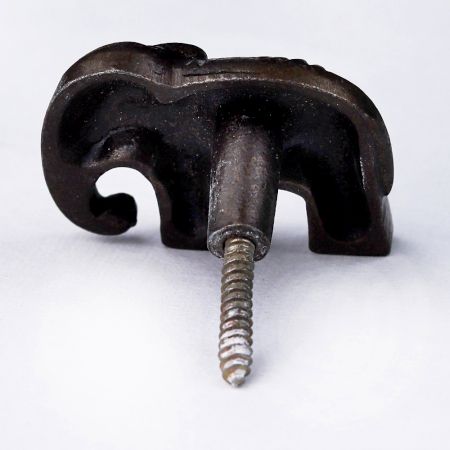 Decorative Antique Elephant Wall Hooks Pack of 3