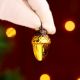 25 Pieces Golden Christmas Tree Decoration Ornaments