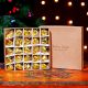 25 Pieces Golden Christmas Tree Decoration Ornaments