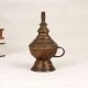 Handcrafted Brass Oil Lamp with Handle for Decoration