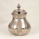 Used Handmade Brass Kettle with Nickel Plated for Decor