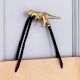Modern Golden Dinosaur Aluminium Heavy Duty Wall Hook