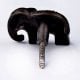 Decorative Antique Elephant Wall Hooks Pack of 3