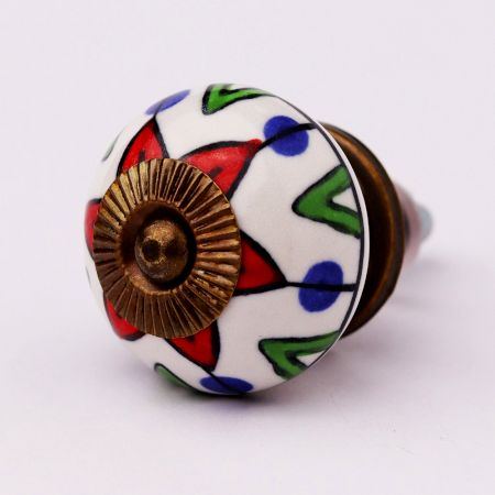 Green Triangle Ceramic Drawer Knob Online