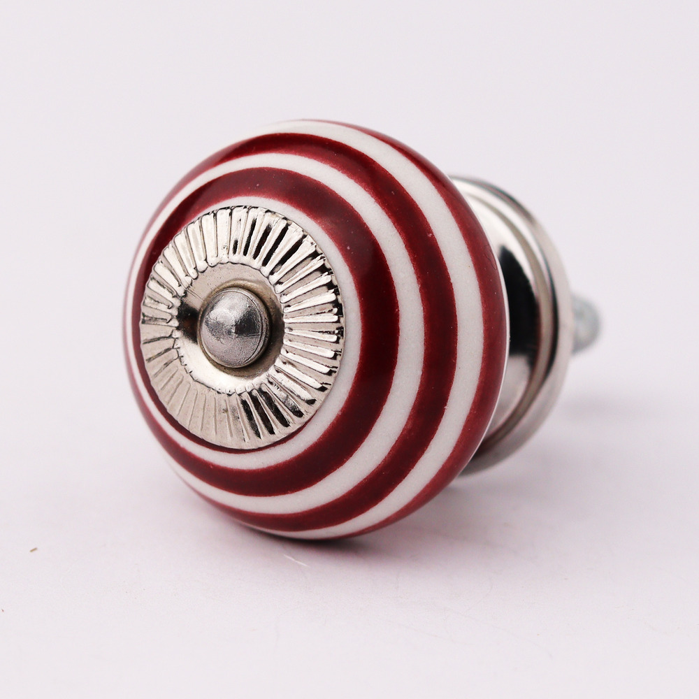 Old Cherry Striped Knob