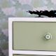 Green Clove Flower Ceramic Dresser Knob Online