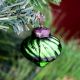 Spiral Glass Christmas Ornaments