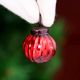 Tiny Melon Glass Christmas Ornaments
