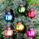 Melon Shape Glass Christmas Ornaments