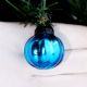 Melon Shape Glass Christmas Ornaments