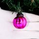 Melon Shape Glass Christmas Ornaments